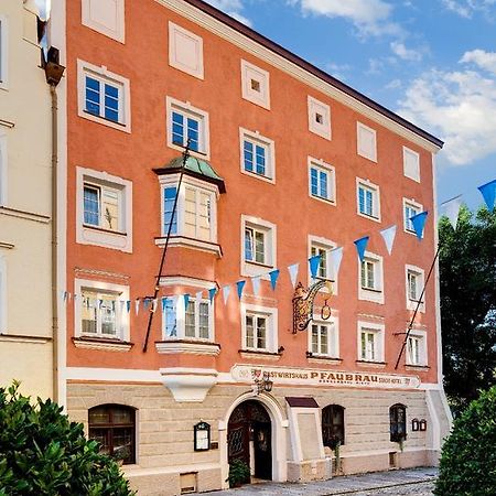 Altstadt- Und Businesshotel Pfaubraeu - Brauereigasthof - Fruehstuecksbuffet - Kostenfreie Radgarage - Hunde Willkommen Тростберг-ан-дер-Альц Экстерьер фото